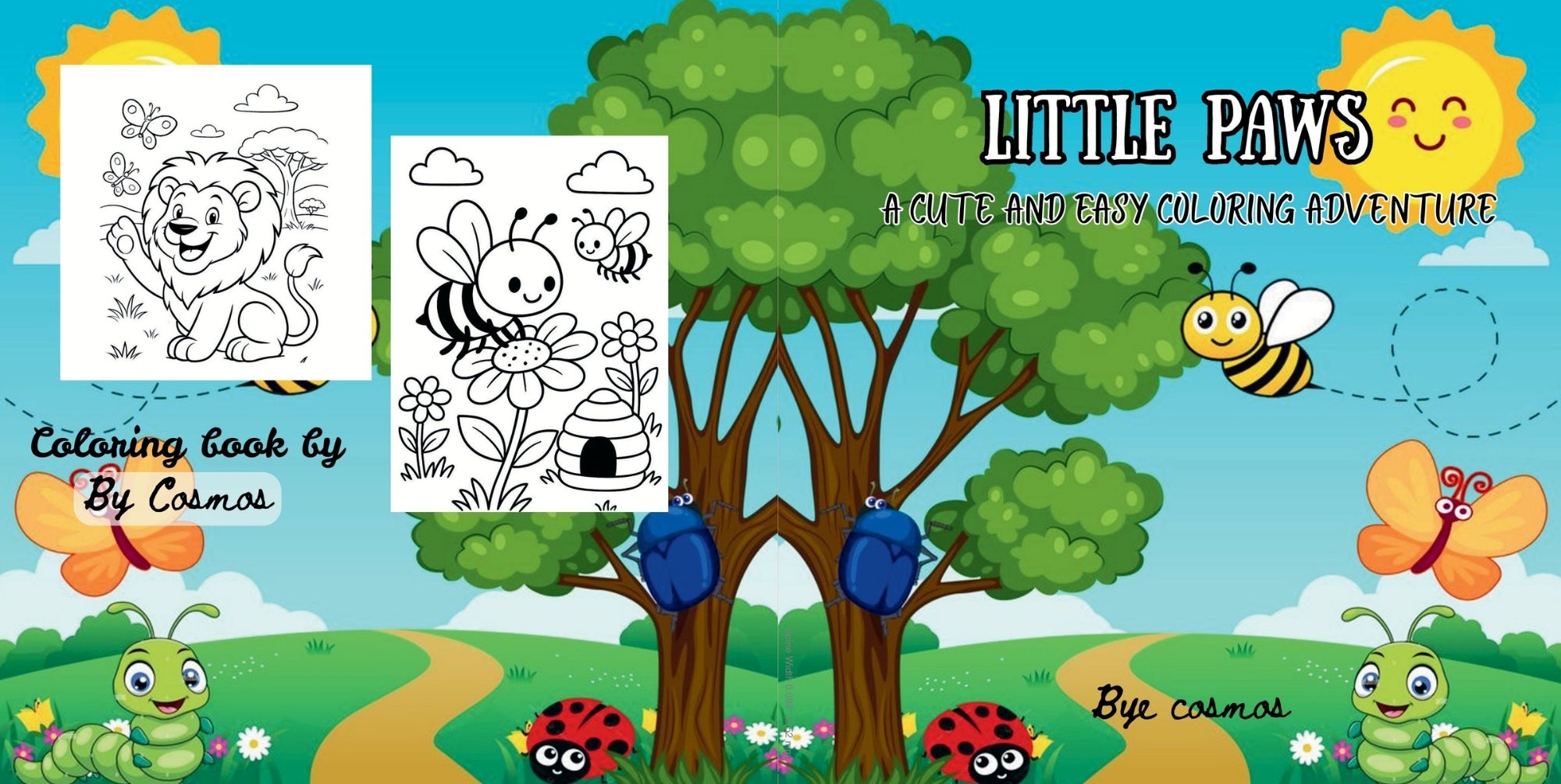 Animal coloring book